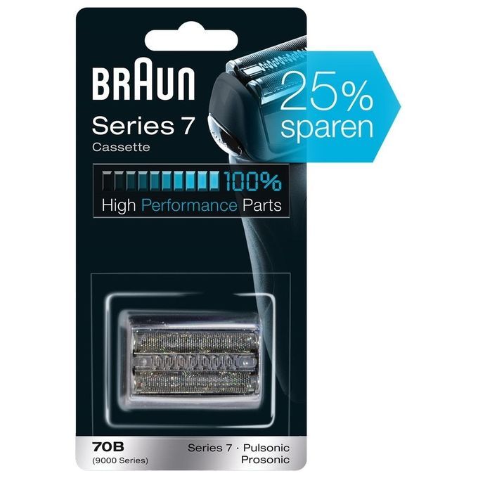 Braun - Ersatzscherkopf 'Series 7 70B Cassette' in Schwarz Sonstige 1 St schwarz Männer