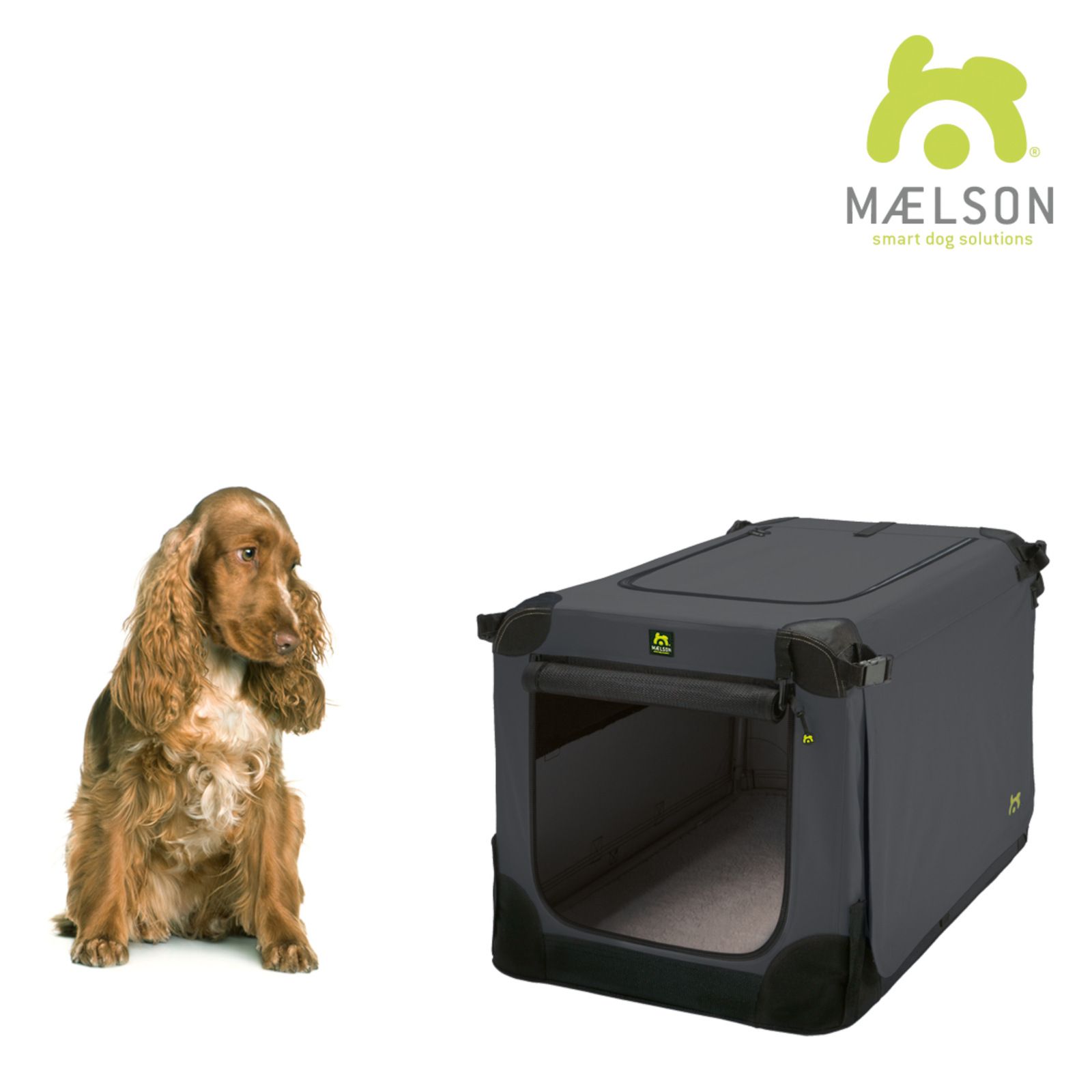 Maelson Soft Kennel Transportbox, faltbar 1 St