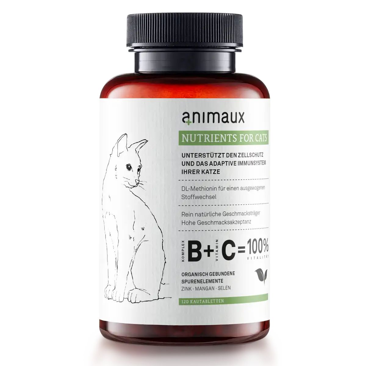 Animaux Nutrients For Cats - Vitamine Für Katzen Kautabletten 90 G