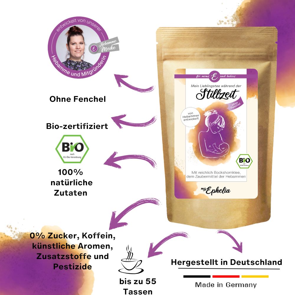 myEphelia Mein Lieblingstee während der Stillzeit - ohne Fenchel