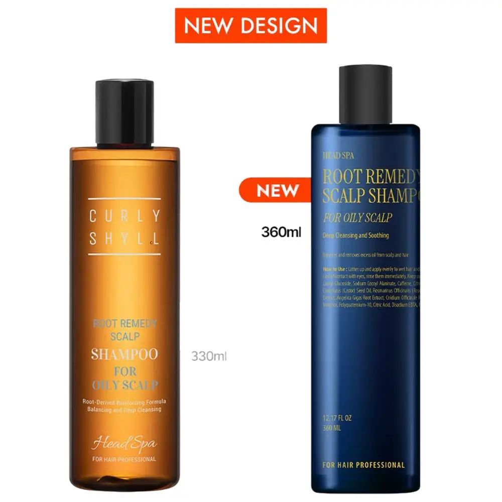 CURLY SHYLL Root Remedy Shampoo – regulierendes Shampoo für fettige Kopfhaut