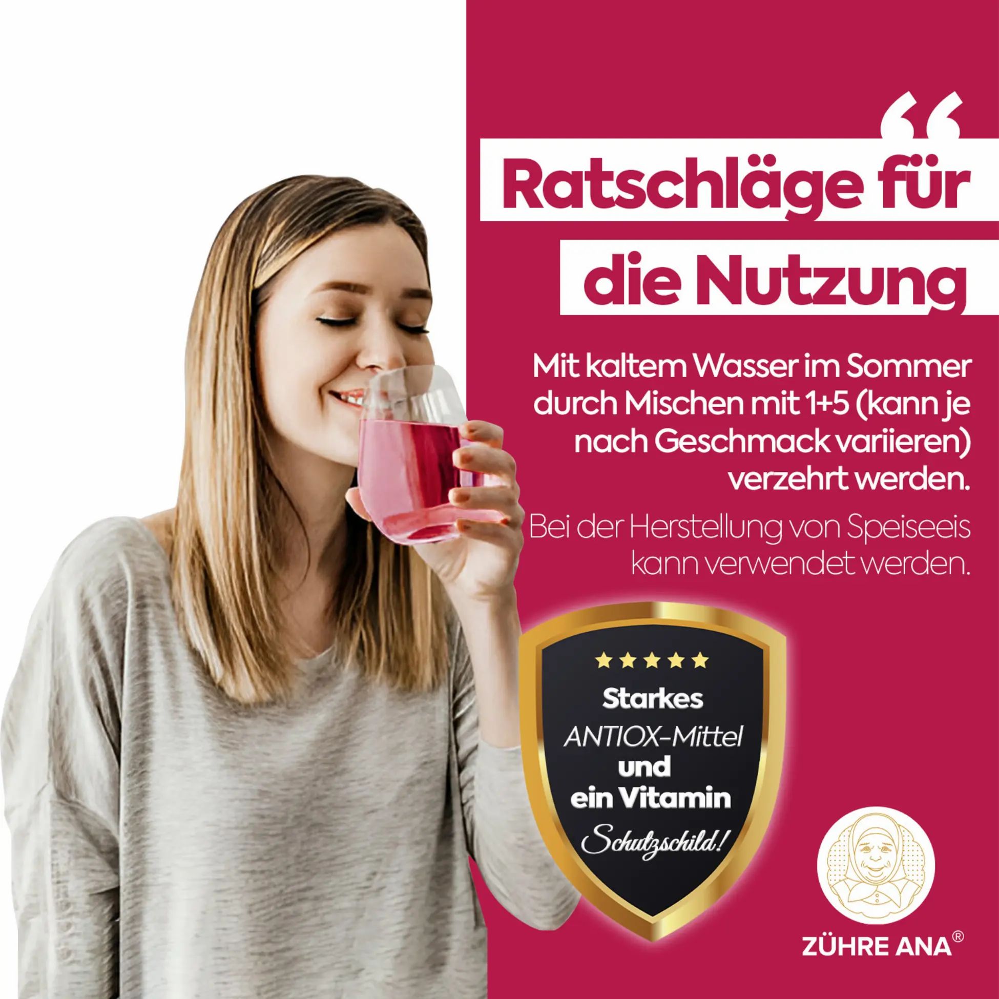 Zühre Ana Schwarzer Maulbeerextrakt