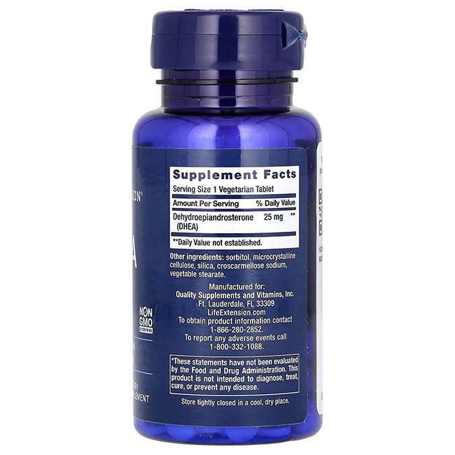 Life Extension DHEA 25 mg