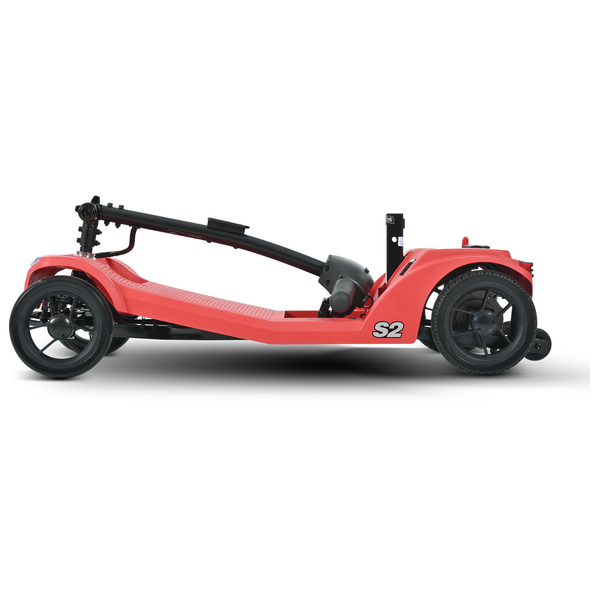 SWEETRICH S2 Faltbarer Elektromobil mit 4 Rädern, 250 W, 24 V, 12 Ah Akku