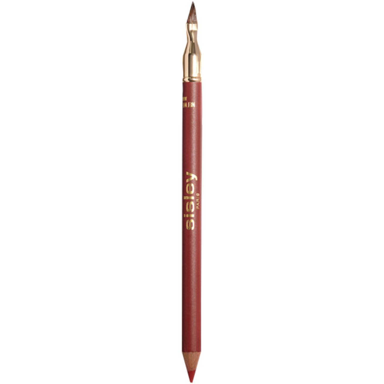 Lipliner mit goldfarbenem Ende und Pinsel. Aufschrift Sisley Paris.