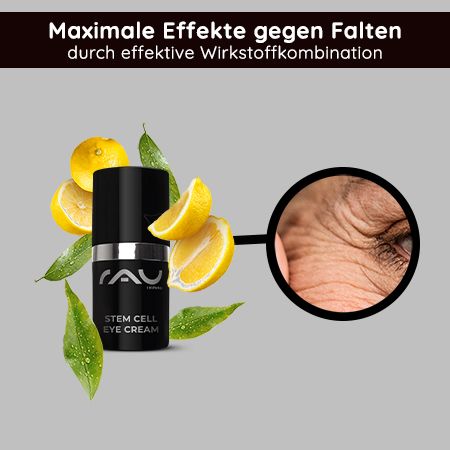 RAU Cosmetics Stem Cell Eye Cream - Anti-Aging Augencreme für reife Haut