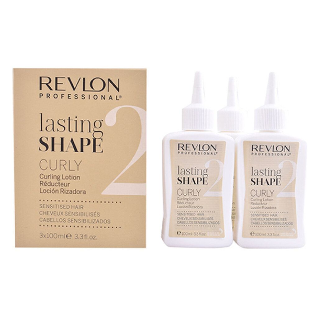 Revlon Lasting Shape 2 Curly Lotion 3 x