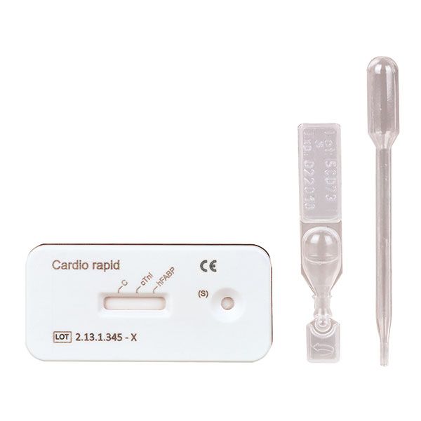 Cleartest® Cardio Rapid Test zum Nachweis von kardialem + FABP Troponin