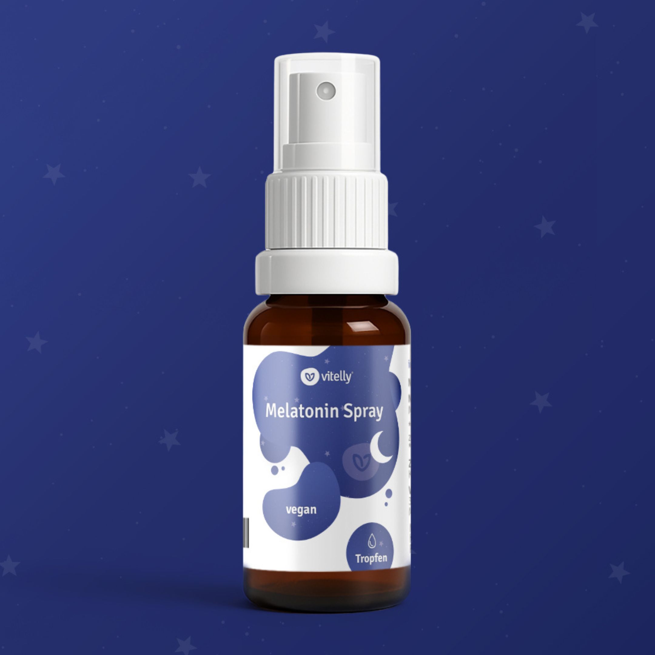vitelly Melatonin Spray – hochdosiert & vegan