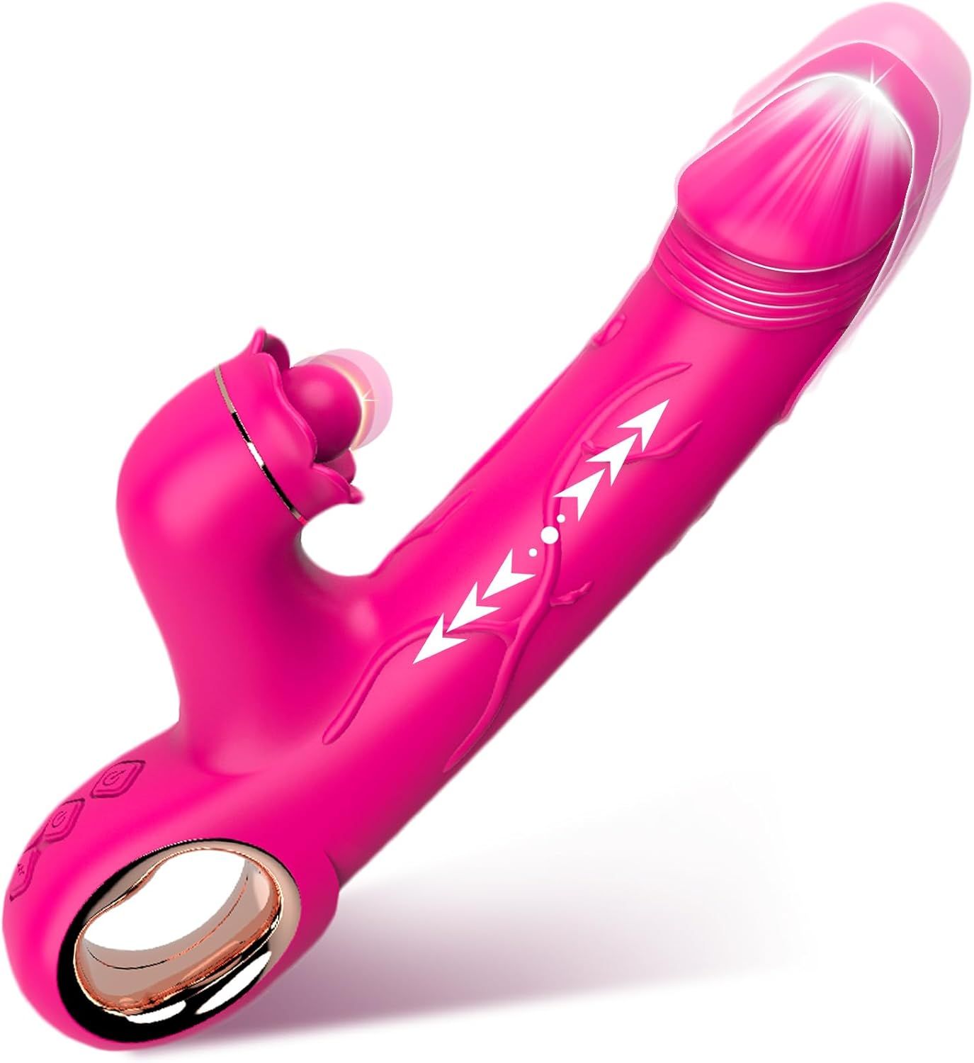 YICOCO Rabbit Vibratoren mit Klitorisstimulation