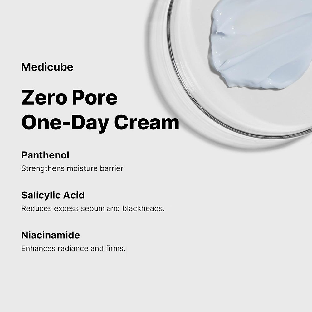 MEDICUBE Zero Pore One Day Face Cream