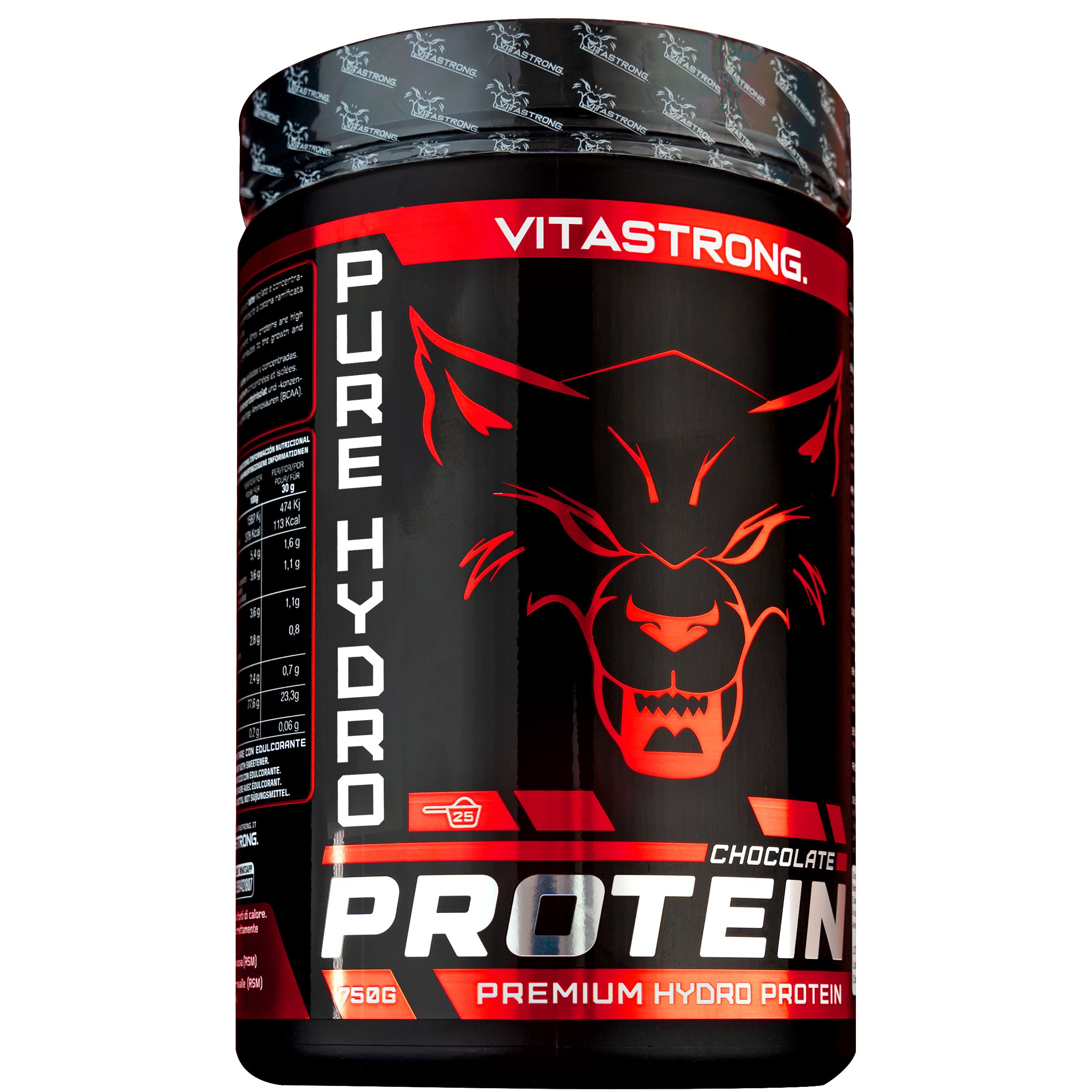 Vitastrong Pure Hydro Protein - Schokolade