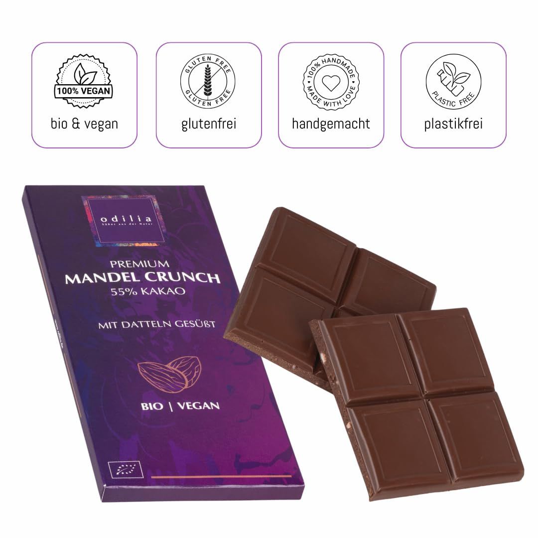 odilia Premium Mandel Crunch Schokolade