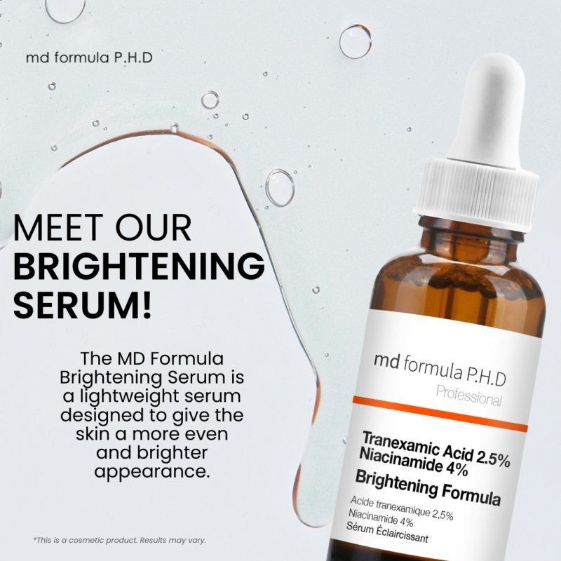 MD Formula Aufhellendes Serum: Ein leichtes Serum für einen ebenmäßigeren und strahlenderen Teint.