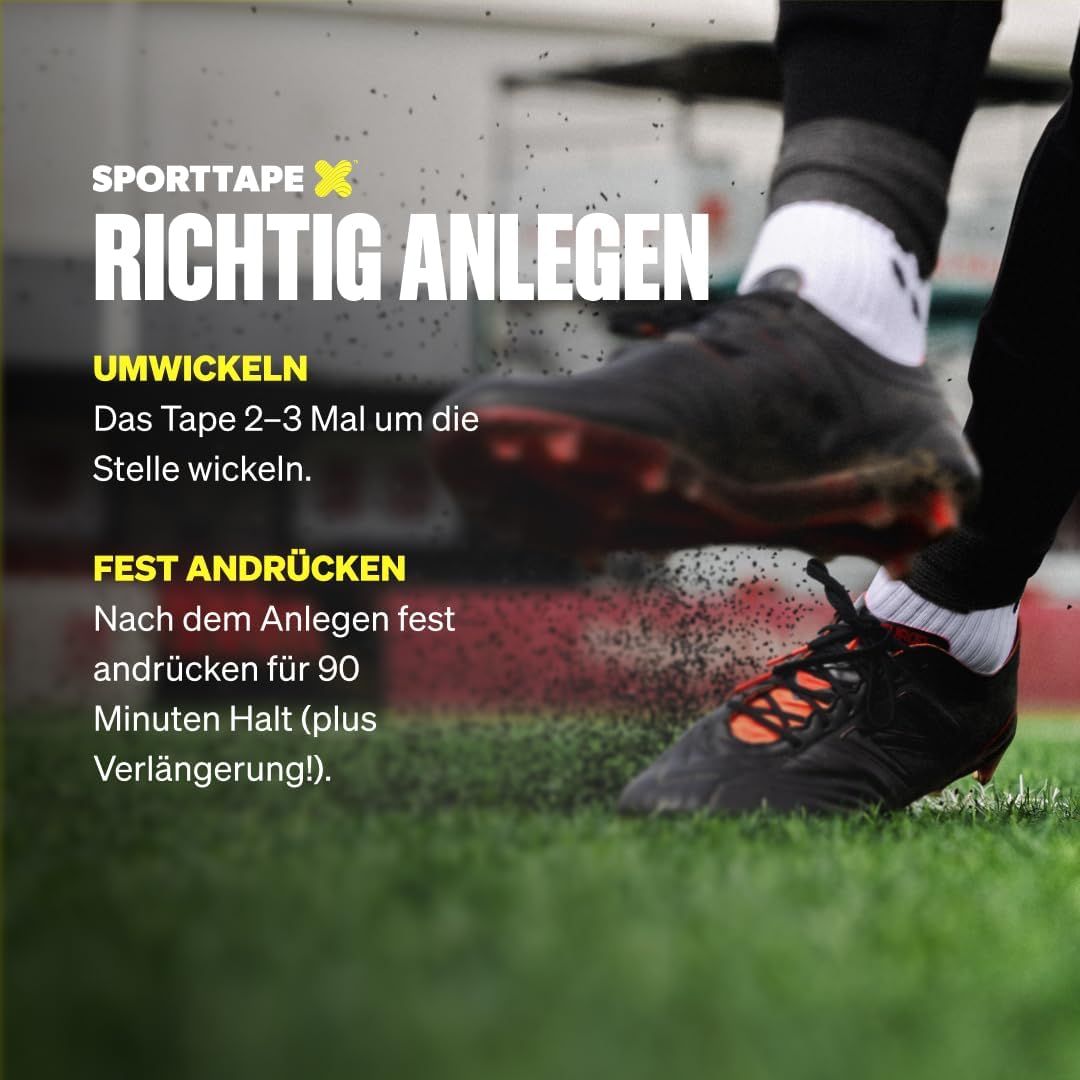 SPORTTAPE  Selbstklebender verband - 6 Rollen, 5 cm x 4,5 m Gemischt