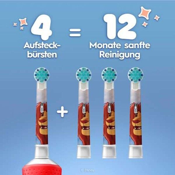 Oral-b Aufsteckbürsten König der Löwen 8er