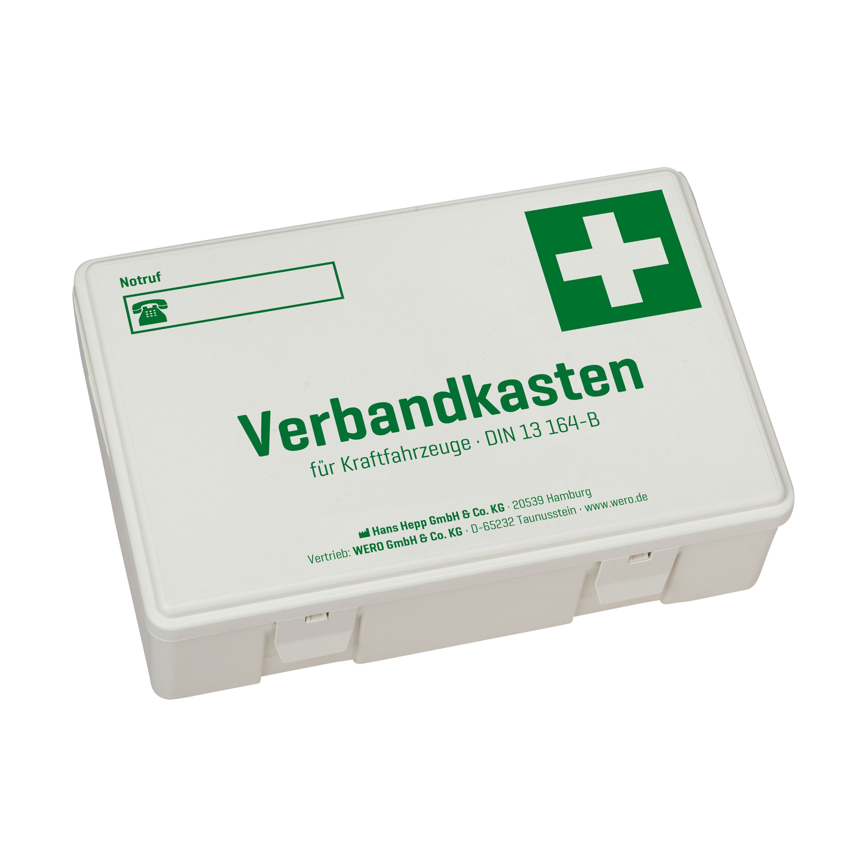 WERO Verbandkasten DIN 13164-B für Kraftfahrzeuge (Pkw)