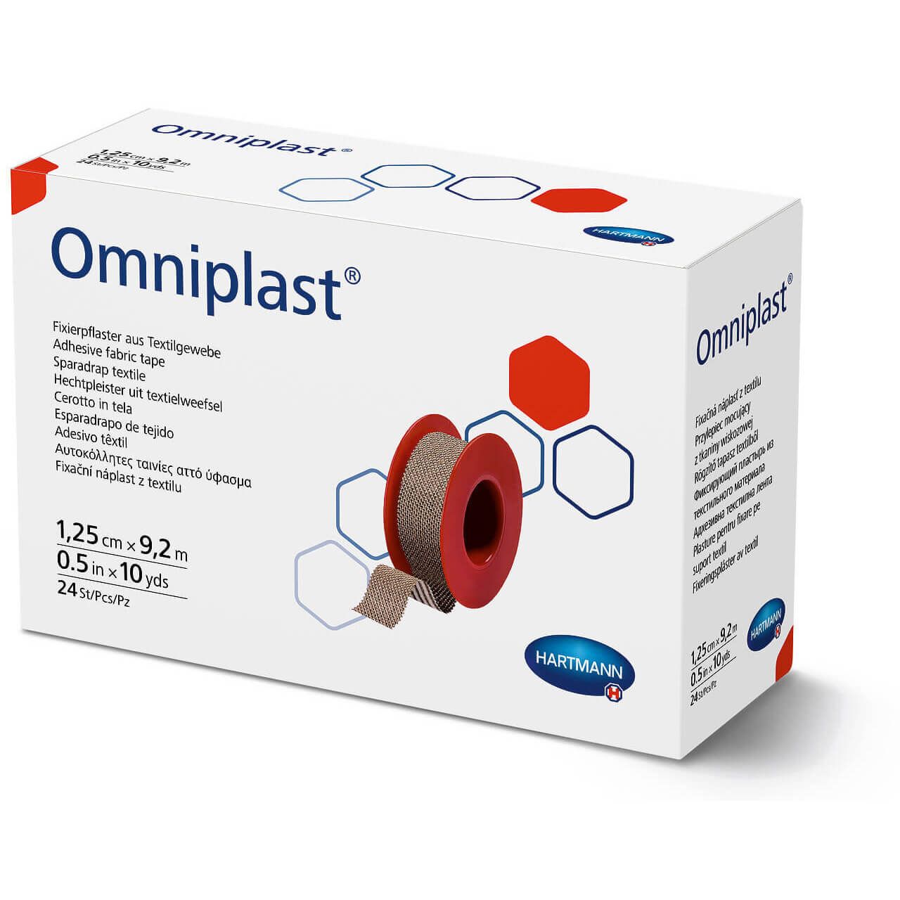 Hartmann Omniplast auf Kunststoffspule 1,25 cm x 9,2 m