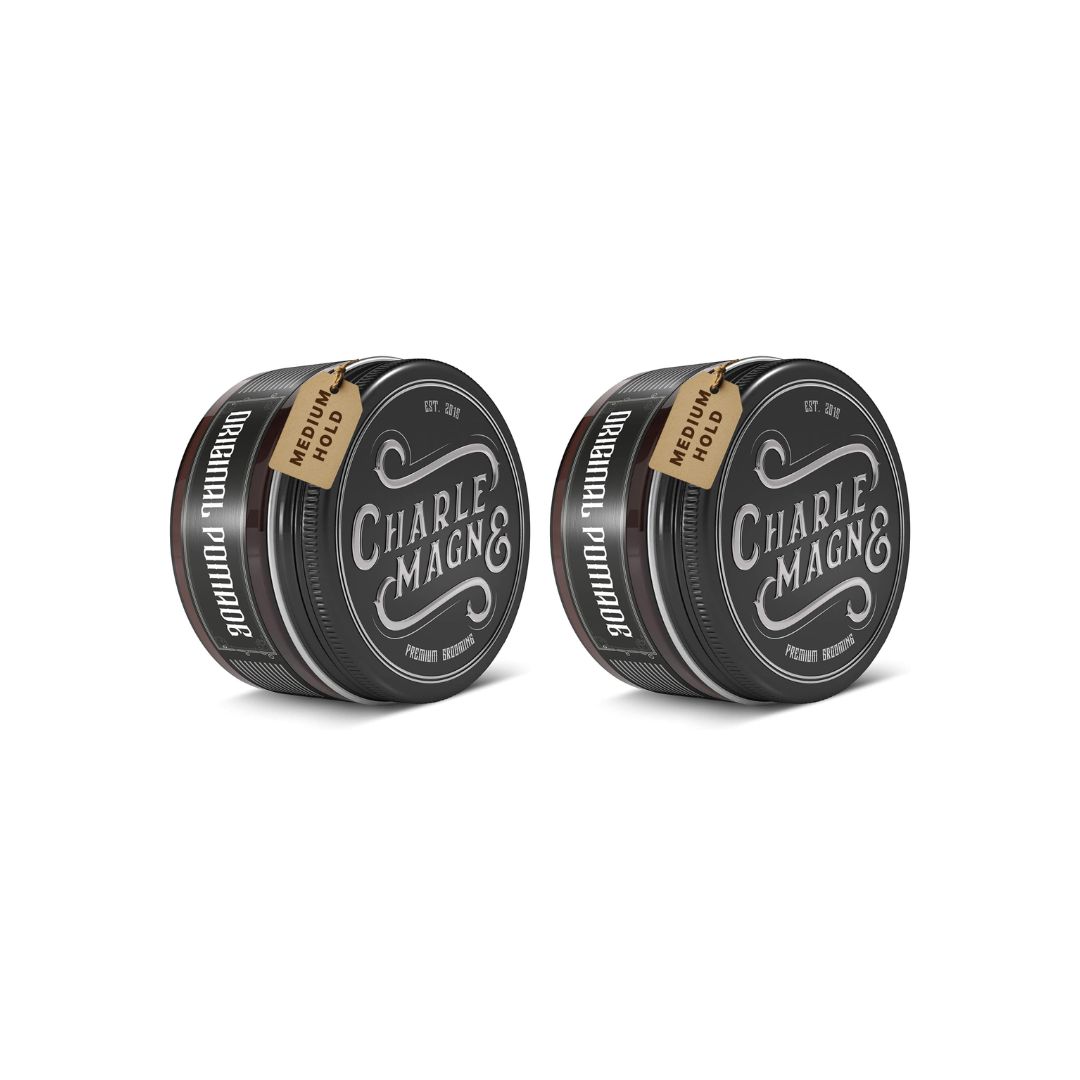 Charlemagne Original Haarpomade – Old School Duft – Mittel