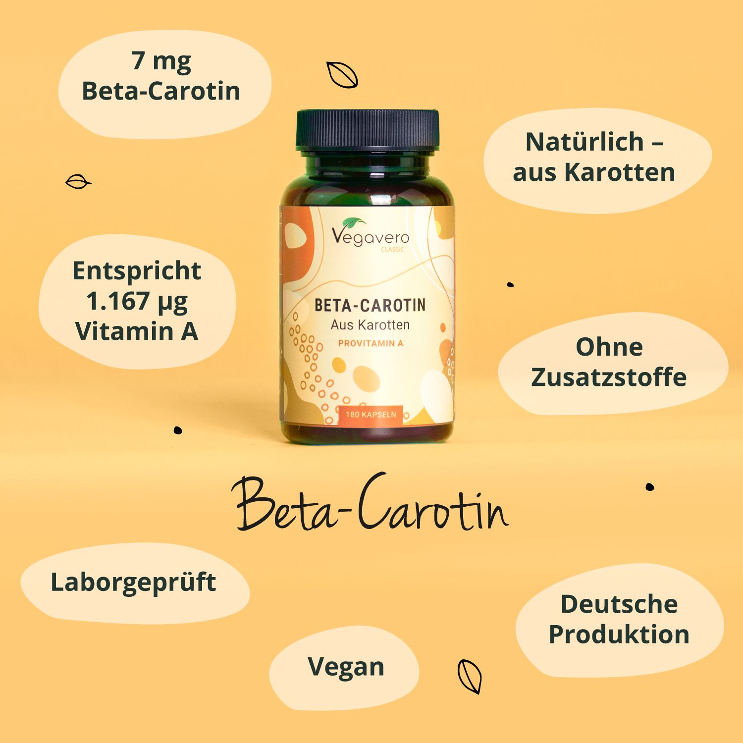 VEGAVERO Beta Carotin