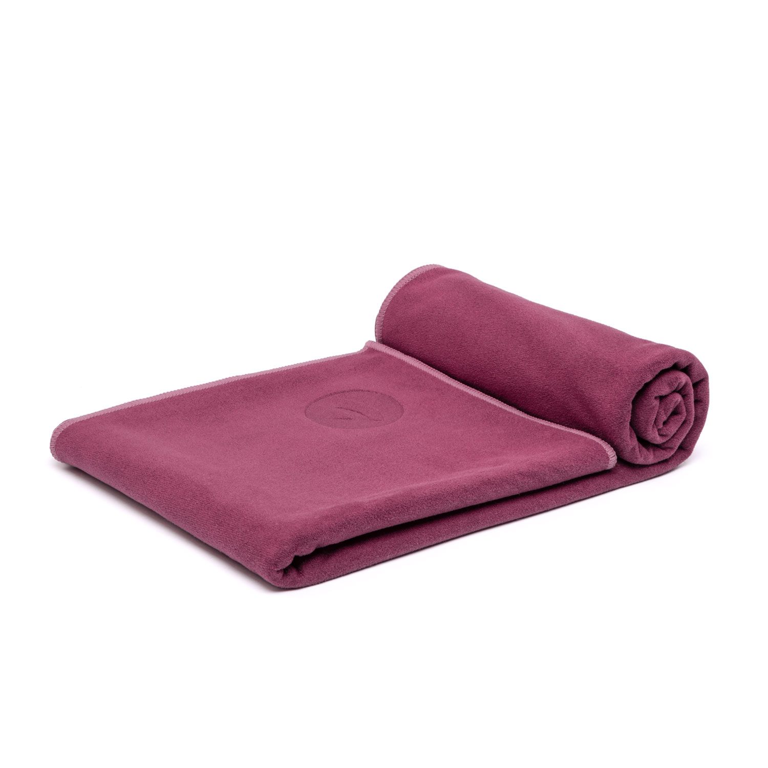 bodhi Yogatuch FLOW Towel L, aubergine (NO SWEAT Yoga Towel)
