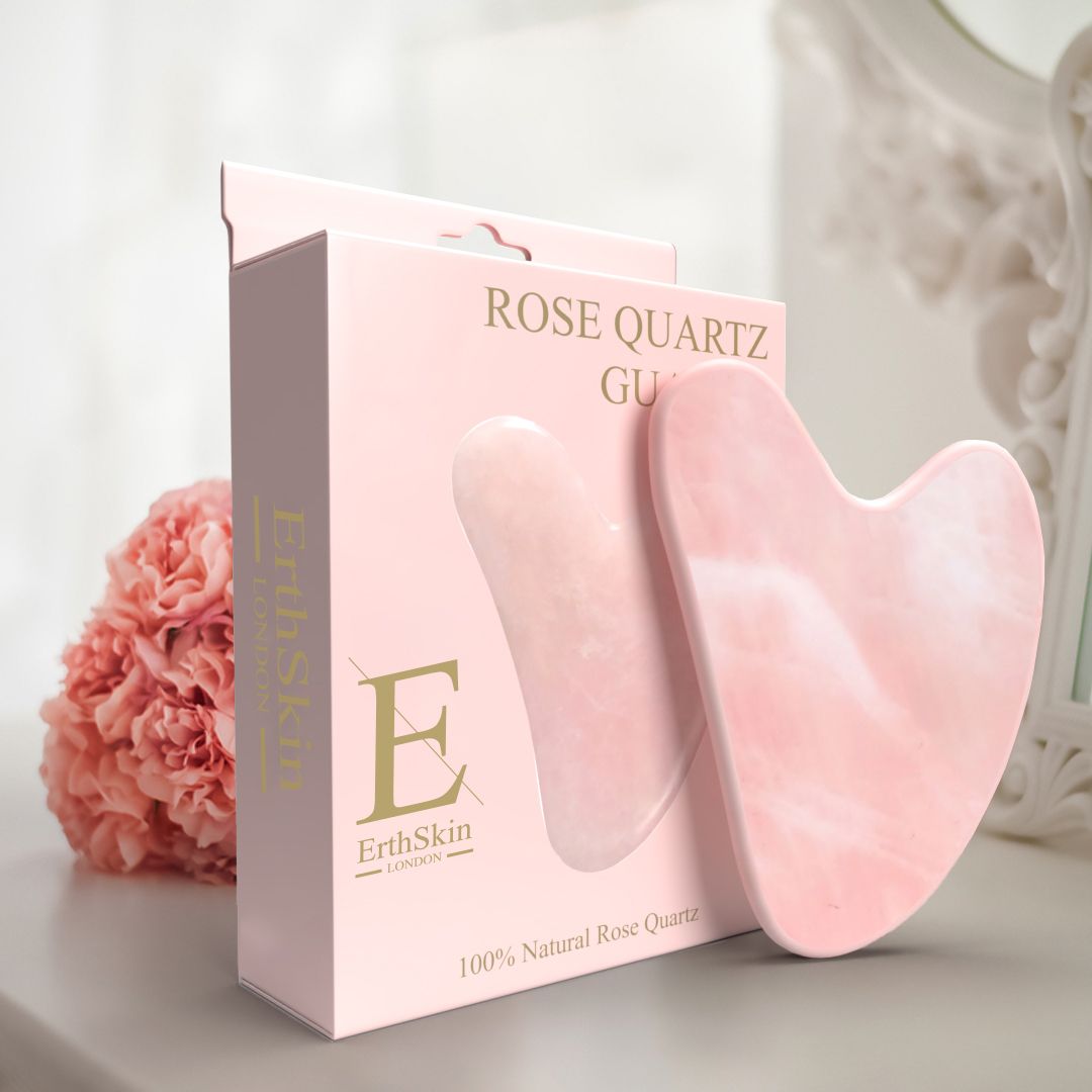 ErthSkin London Rosenquarz Gua Sha