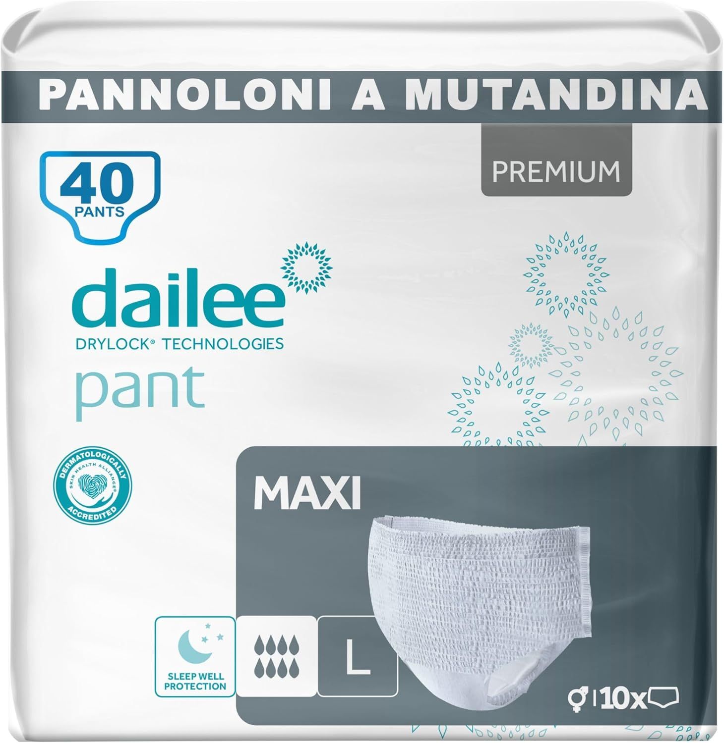 Dailee Pants Maxi Inkontinenz Windelhosen für Erwachsene
