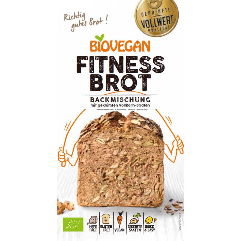 Biovegan - Brotbackmischung Fitness, BIO