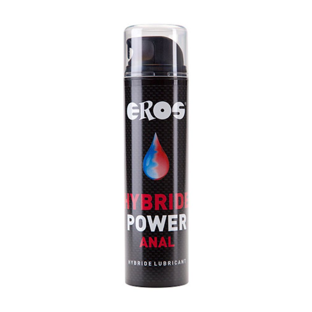 Eros Power Hybrid Anal Gleitgel Flasche mit Pumpspender.