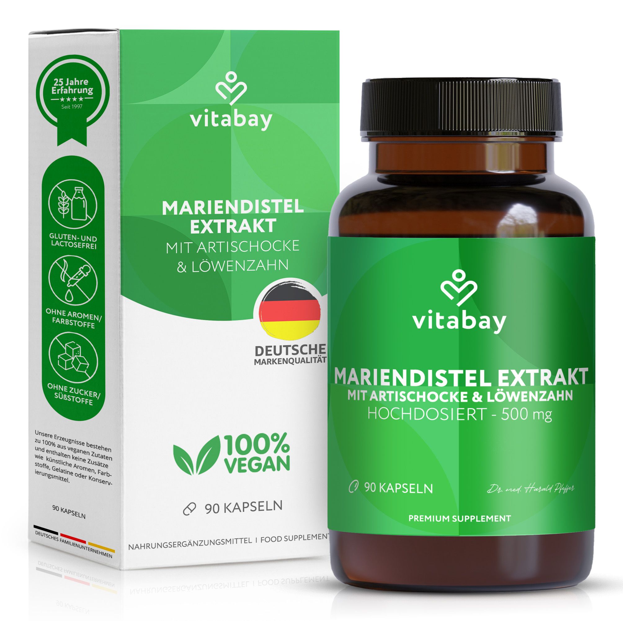 Vitabay Mariendistel Komplex Mit Artischocke & Löwenzahn