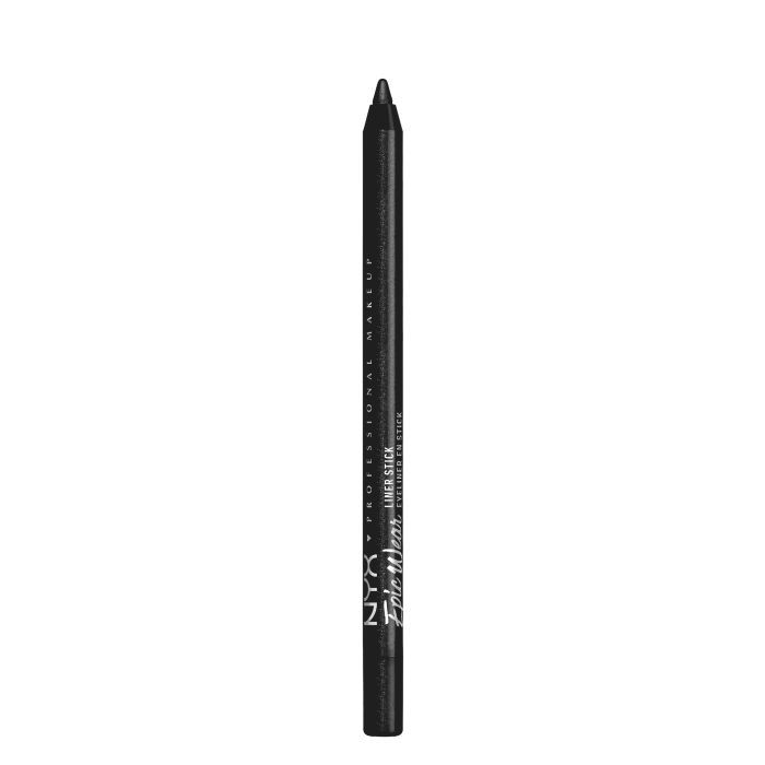 Schwarzer Eyeliner-Stift. Aufschrift: NYX Professional Makeup, Epic Wear, Liner Stick.