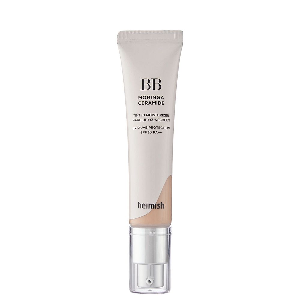 BB Moringa Ceramide 23N Light Medium getönte Feuchtigkeitscreme mit Sonnenschutz SPF 30.