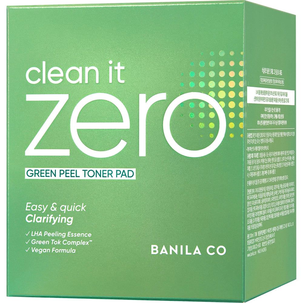 BANILA CO Clean it Zero Green Peel Toner-Pad