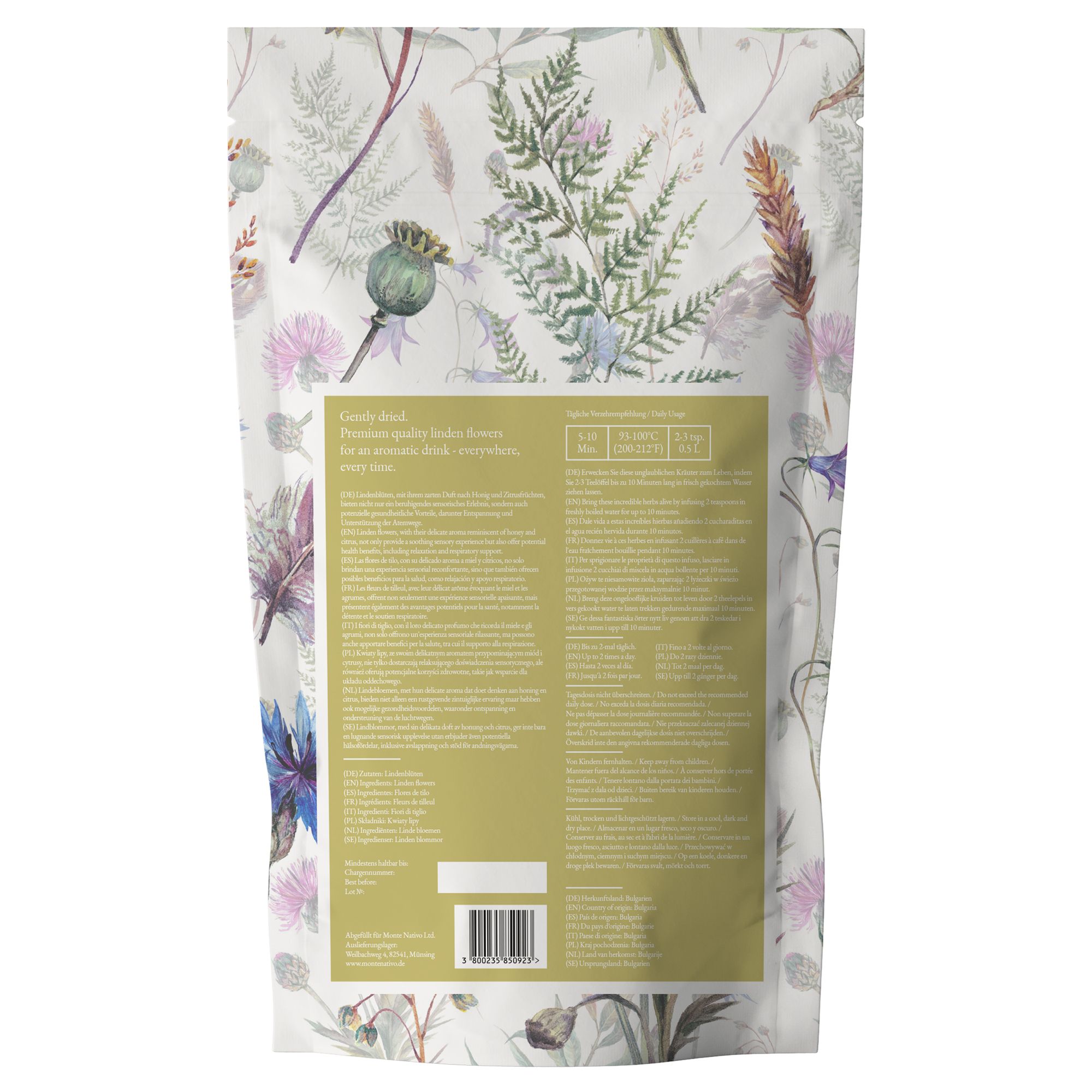 Monte Nativo Lindenblüten Kräutertee lose