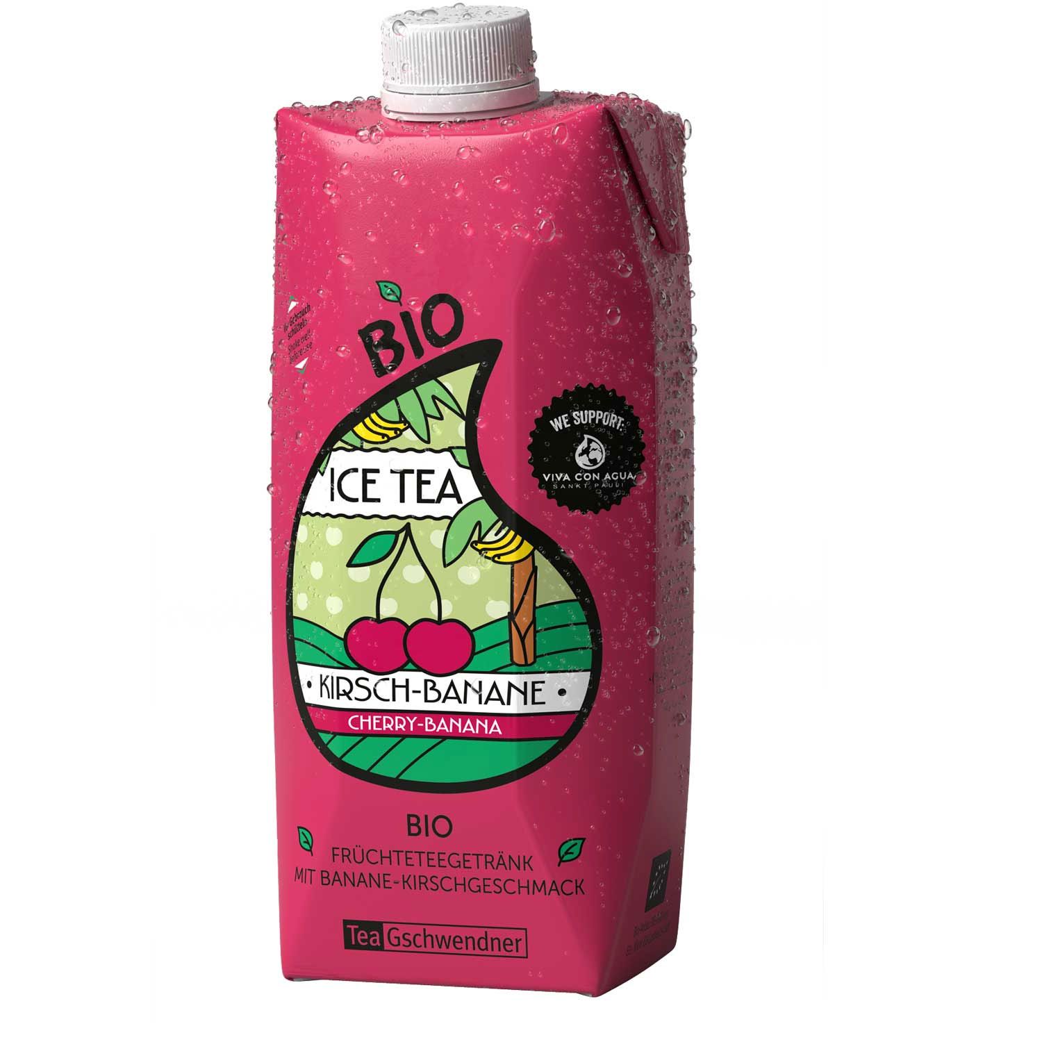 TeeGschwendner Ice Tea Kirsch-Banane BIO