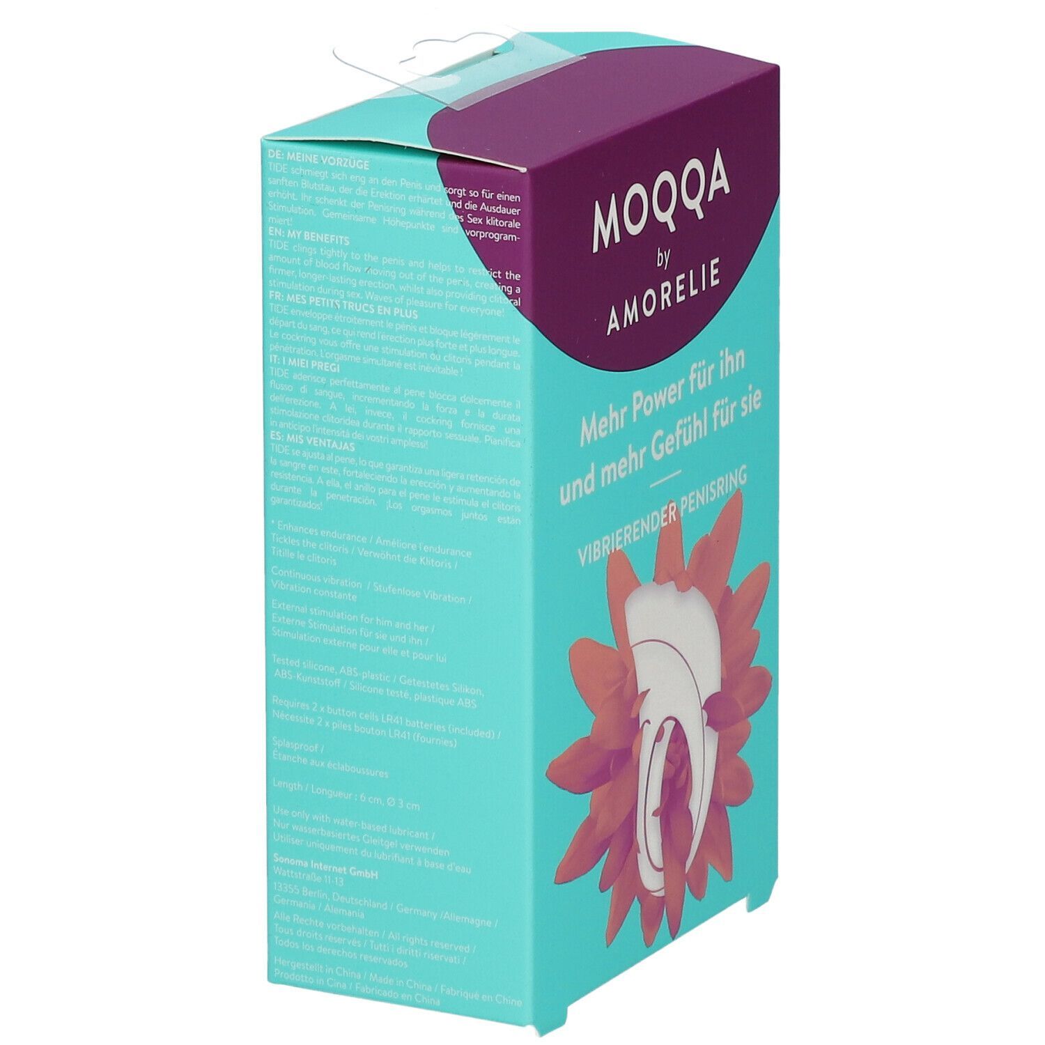 MOQQA by AMORELIE Vibrierender Penisring