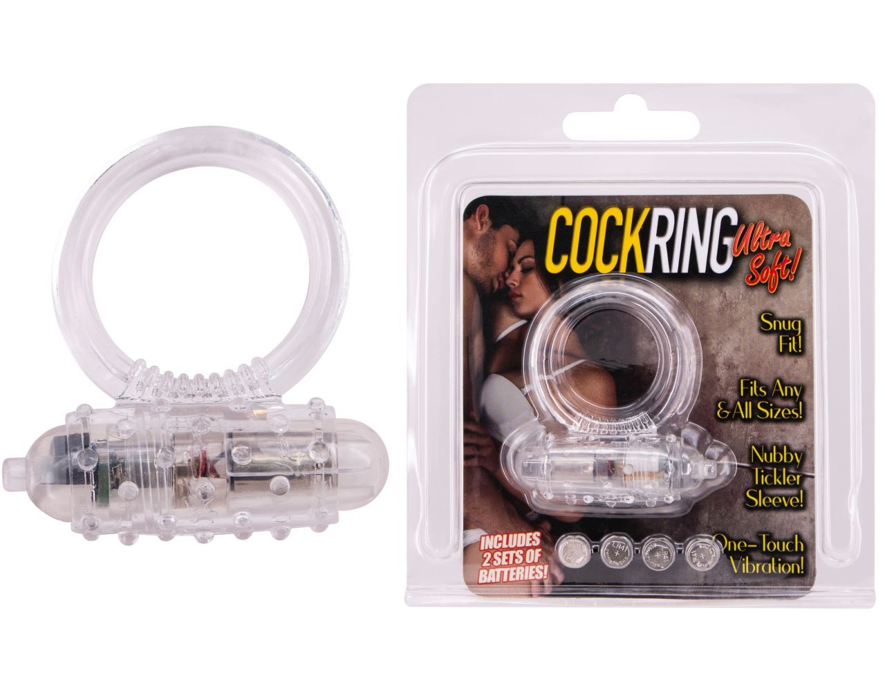 Cockring Silicon Transparent