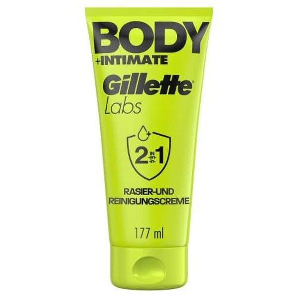 Gillette Labs Body + Intimate Reinigungs- und Rasiercreme