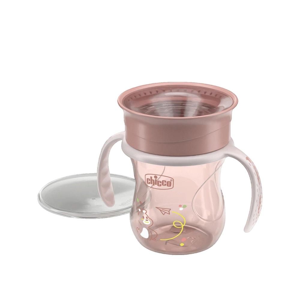 Chicco Kubek 360 Trinkbecher mit Saugventil BPA-frei