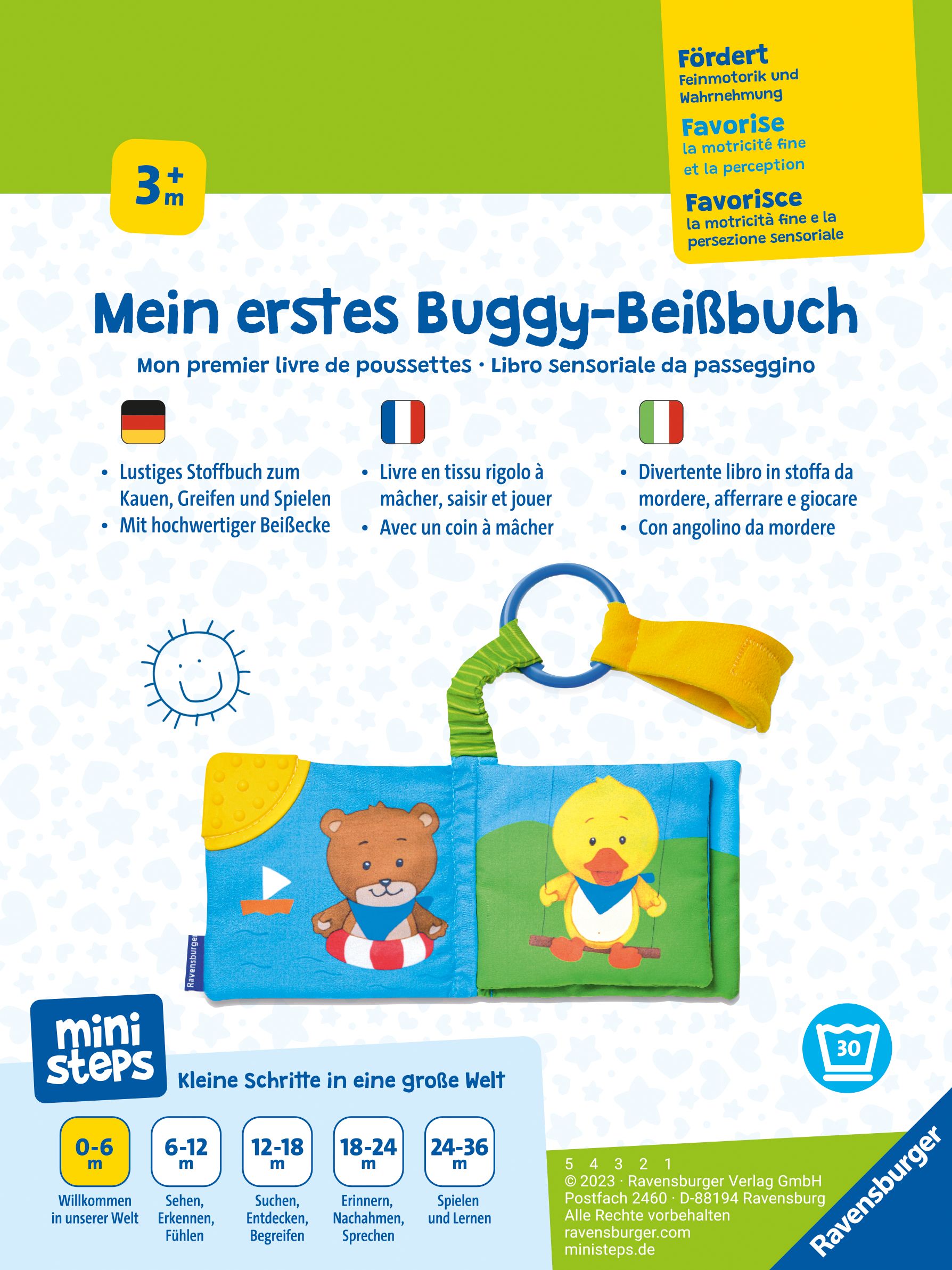 ministeps: Mein erstes Buggy-Beißbuch