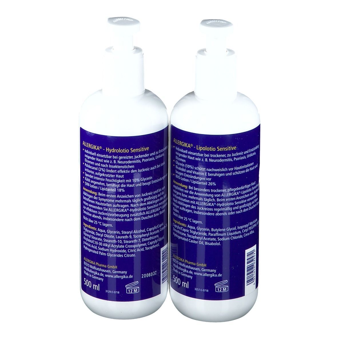 ALLERGIKA® sensitive Duo Set