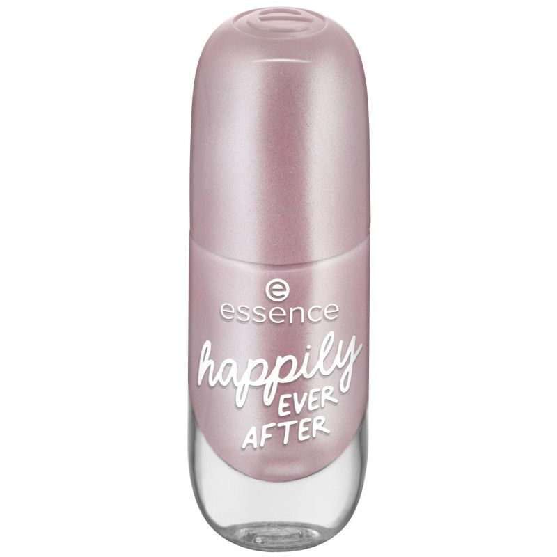 Essence Happily Ever After Nagellack, Flasche und Pinsel.