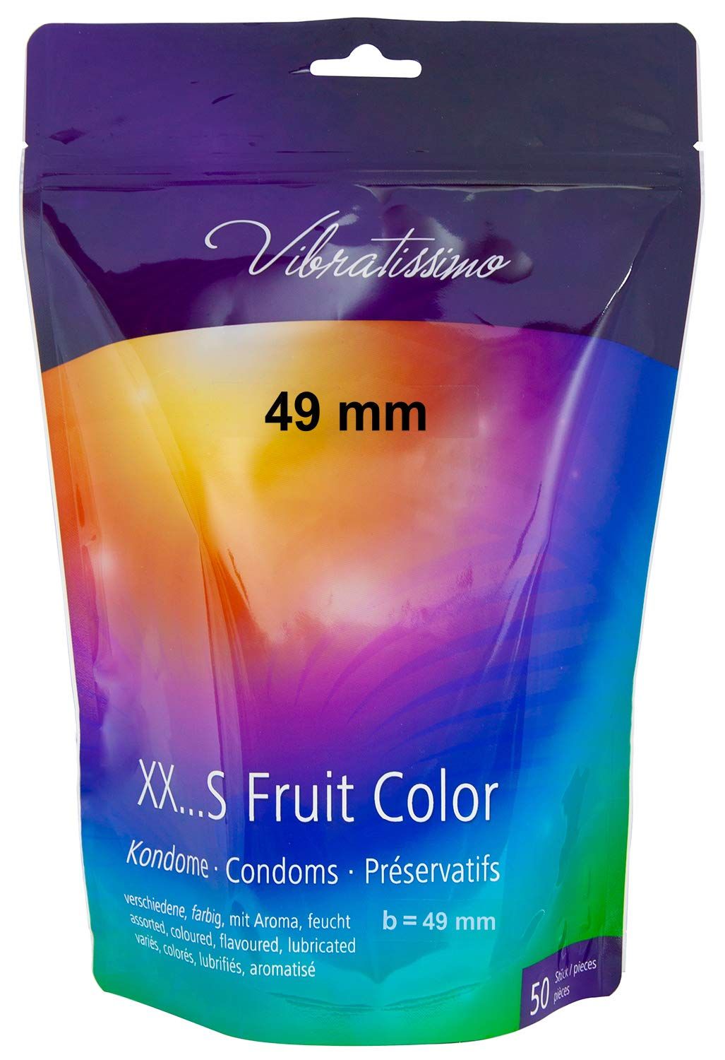 Vibratissimo Kondome Fruit Color 53mm