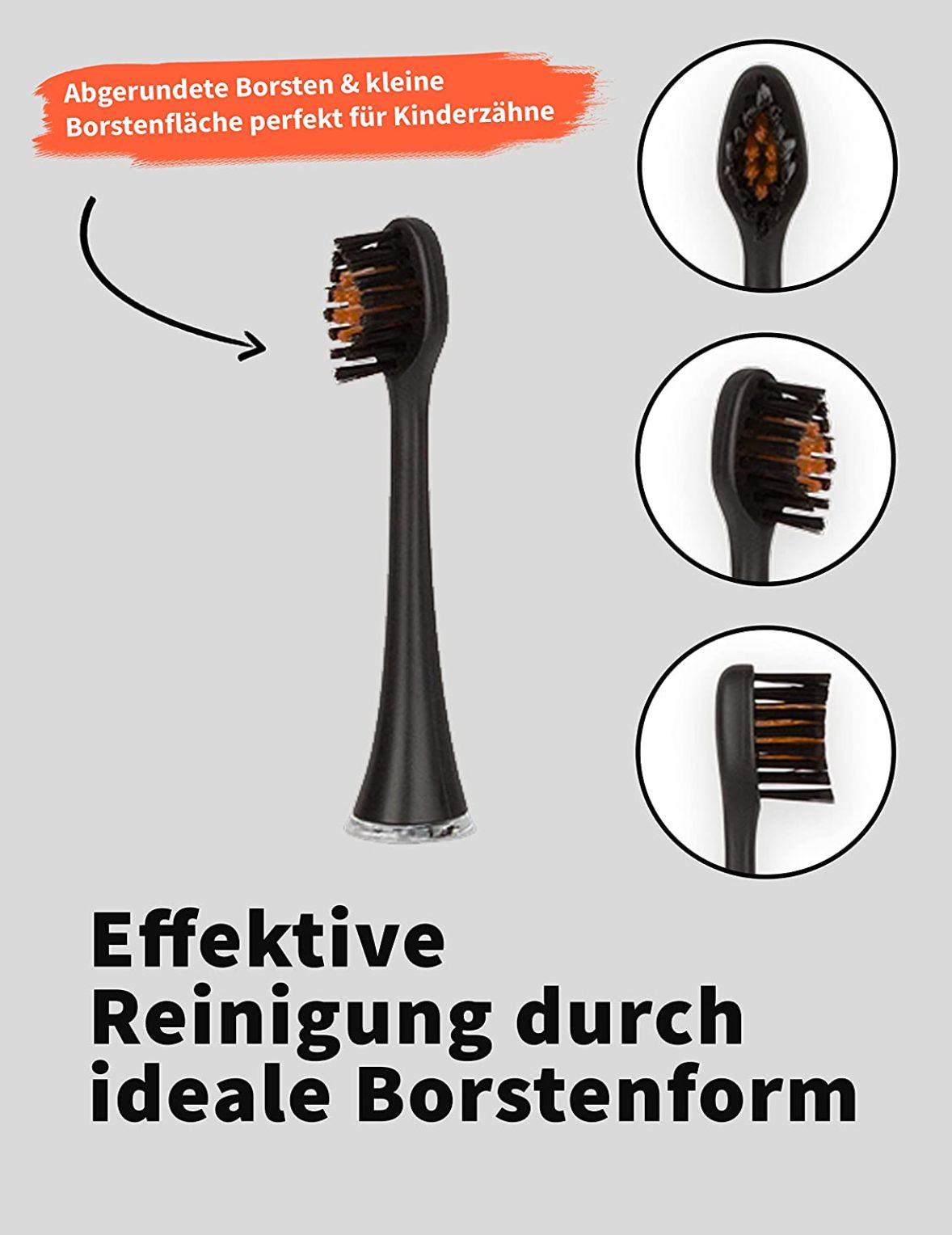 Zahnheld Bürstenkopf Basic Mini weiß (9 Stück)