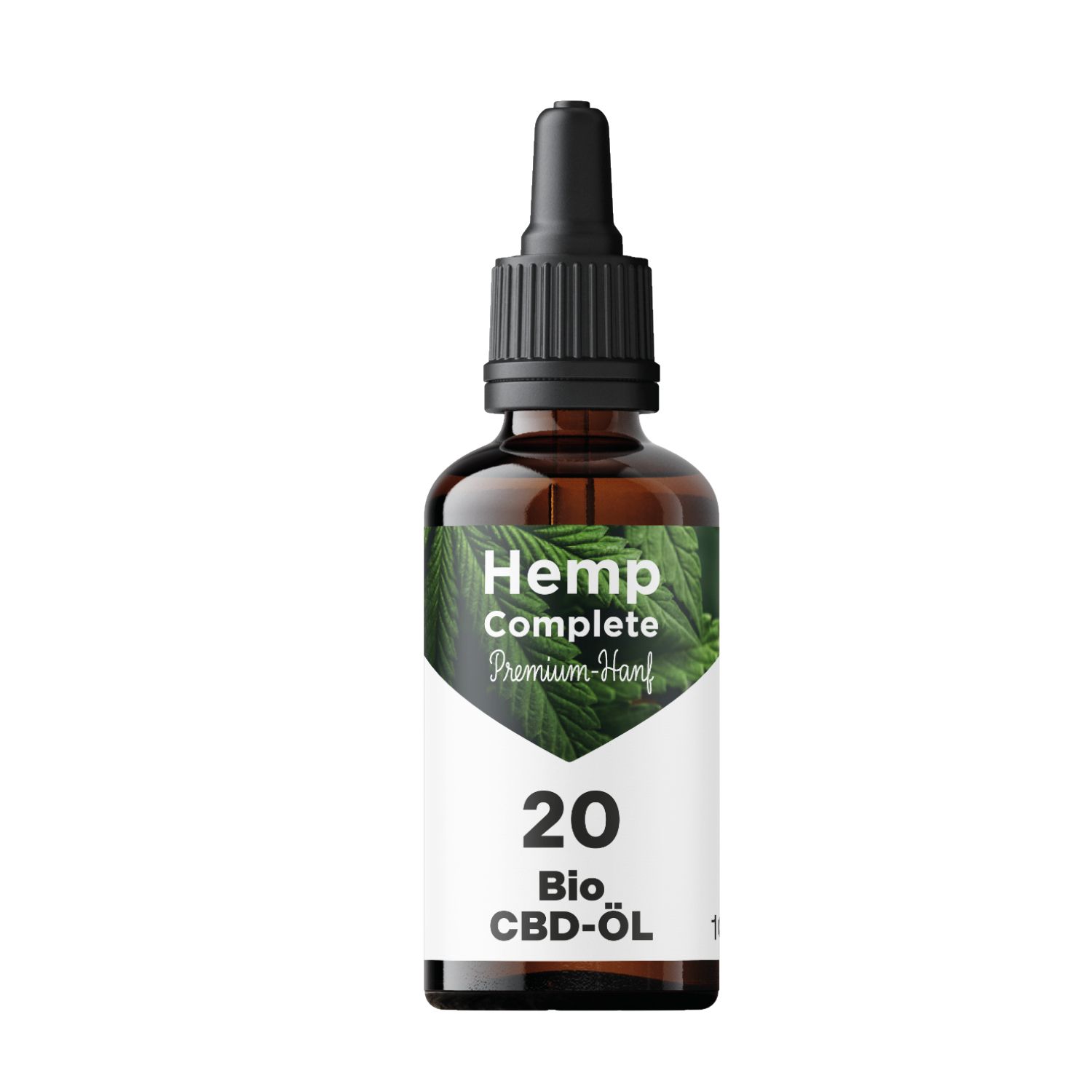 Bio CBD Öl 20 Vollspektrum Hanf-Tropfen Hemp-Complete®
