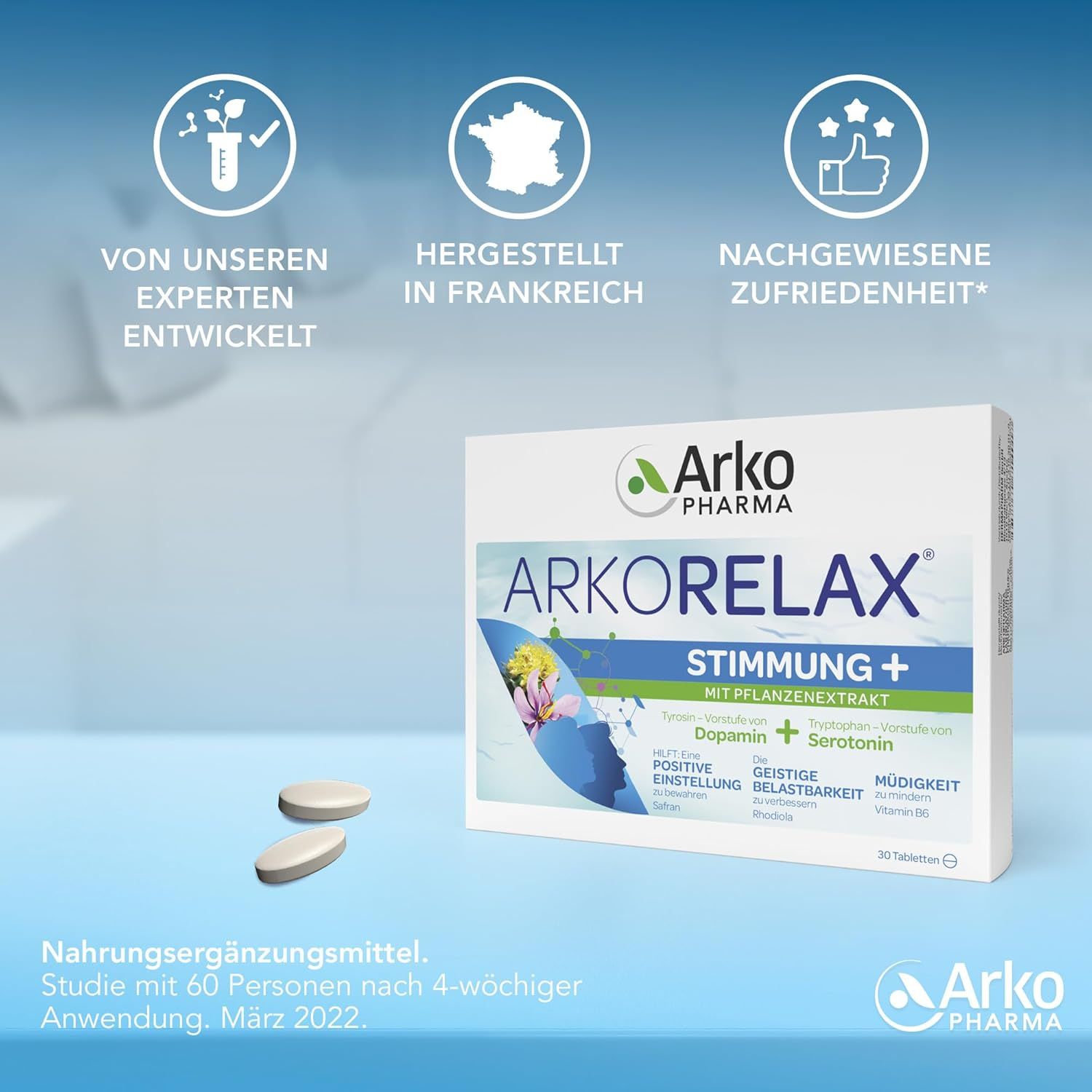 Arkopharma  ARKORELAX Stimmung + Tabletten