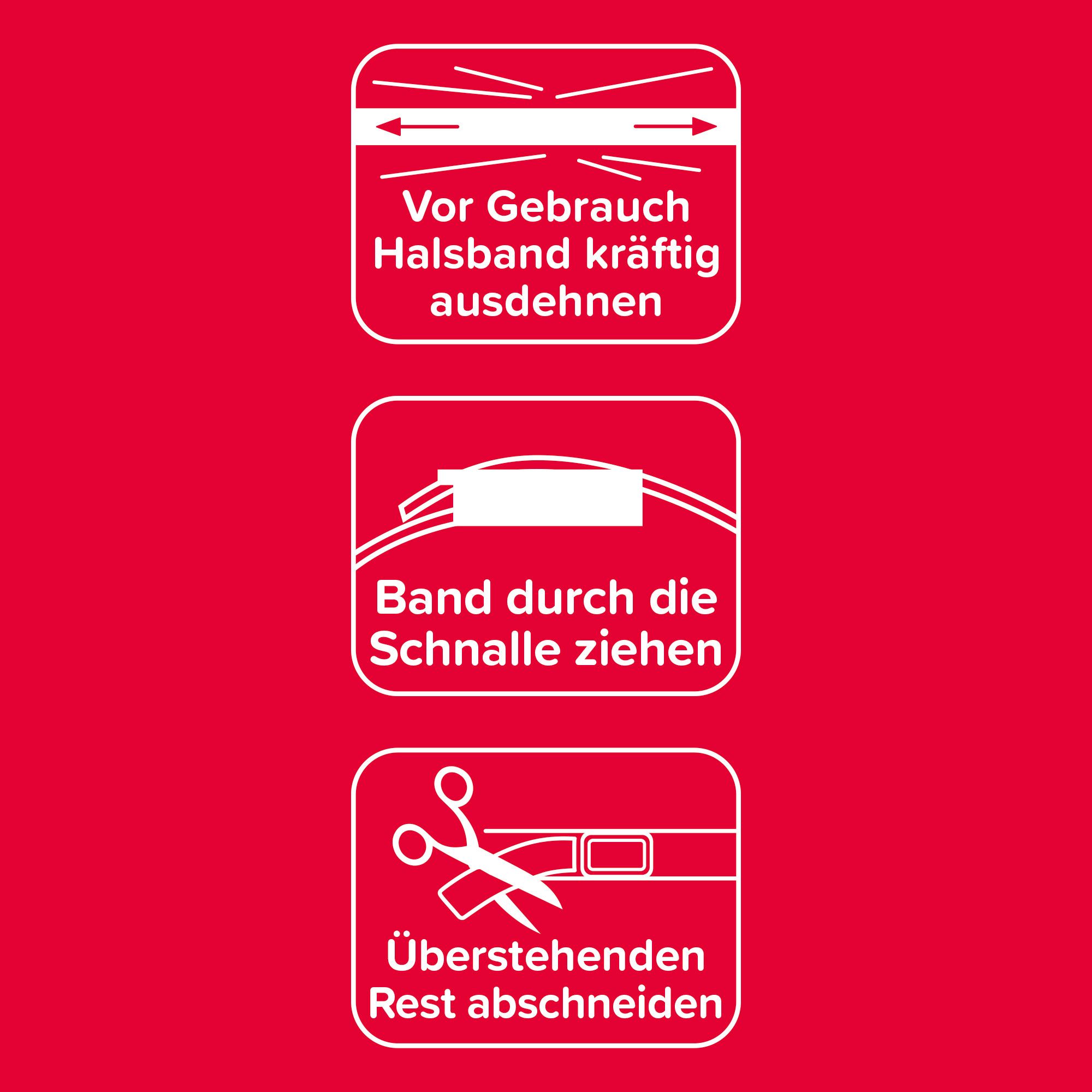 Beaphar Zecken-Flohband mit Langzeitschutz für Hunde extra lang