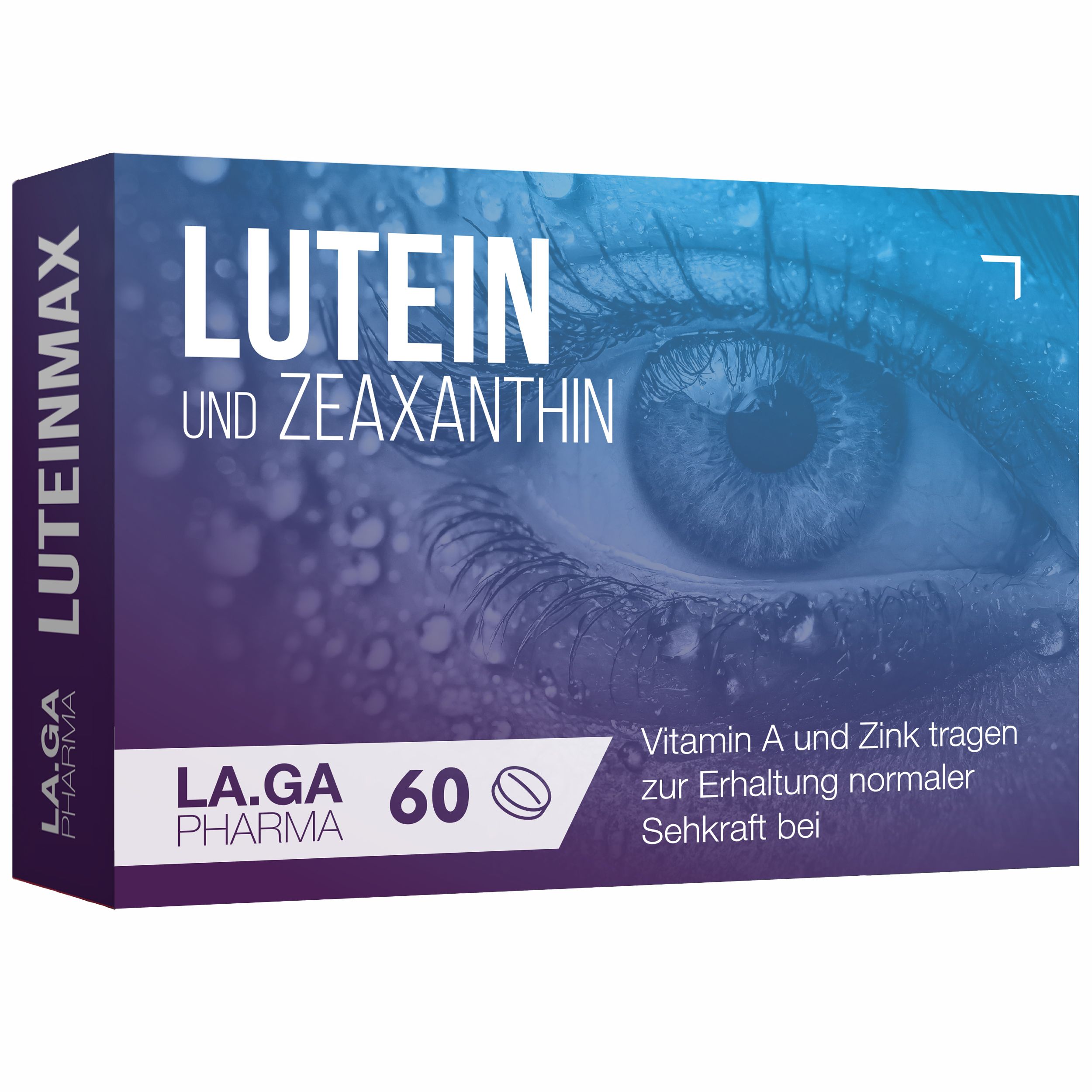 LA.GA LuteinMax © Nahrungsergänzungsmittel für die Augen mit Lutein und Zeaxanthin