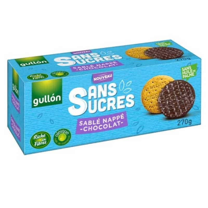Gullon zuckerfreie Digestivkeks schokoladegetunkt