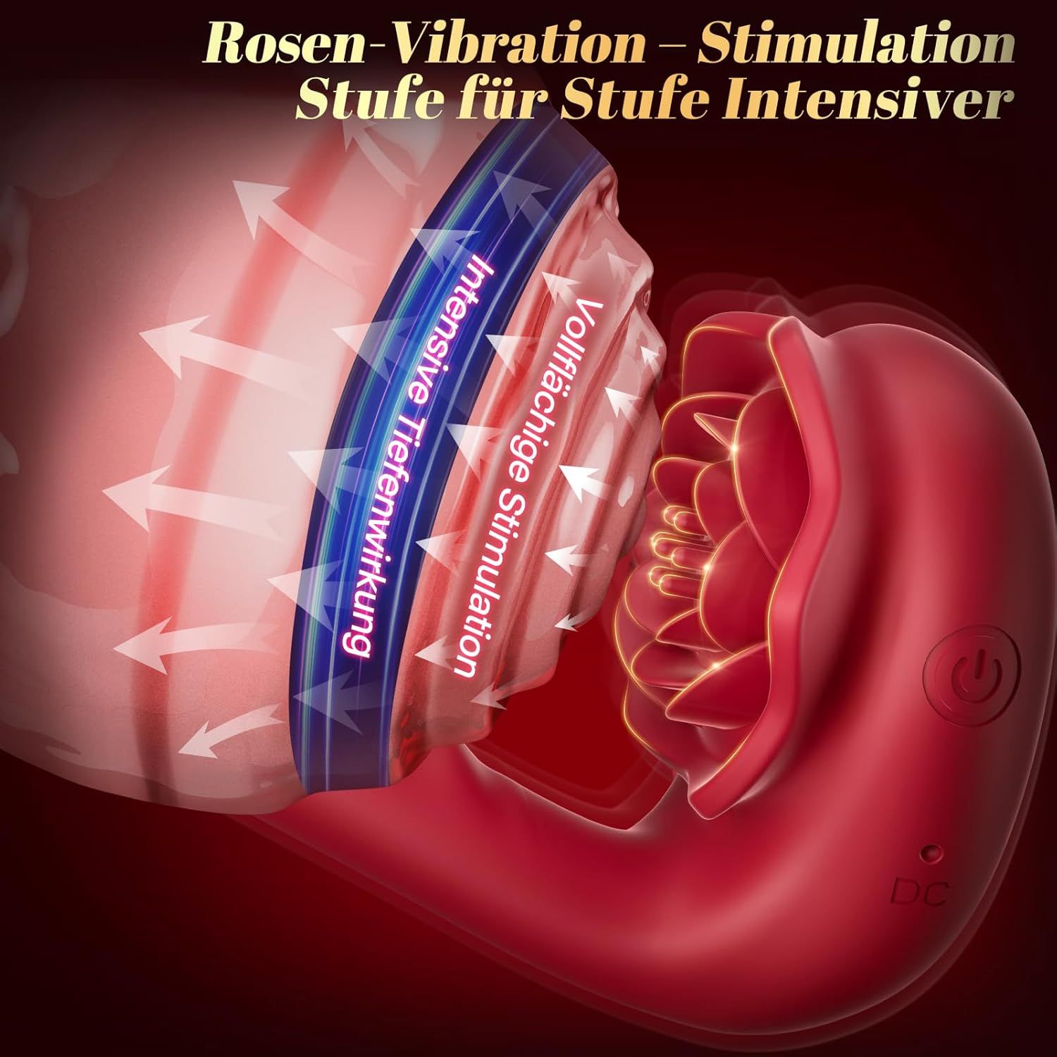 Tagnaff Rosen Vibrator KI-Steuerung Sex Spielzeug